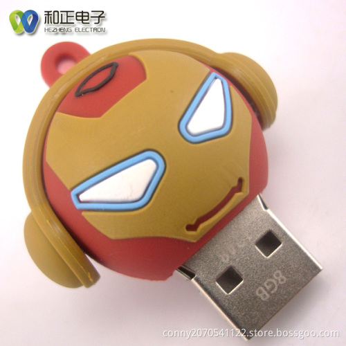 4g/8g/16g/32g iron man usb flash drives usb 2.0